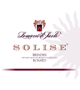 "Solise" D.O.C. "Brindisi" Ros� wine, grapes: Negroamaro 100%, The grapes are picked and carried to the winery on small carts. After crushing and stemming the product is introduced into a wine-making inox tanks where it is mixed up with peels annd must for 3-4 hours. After racking the must can ferment without peels under controlled tamperature in tanks of 50 hl. Alcohol 12,10 % vol. Total acidity 5,60 g/l Total sulphorous dioxide 80 mg/l pH 3,56 Gastonomic combination Hors d�oevre, soups, boiler meats, fish sauces,white meat, cheese and pizza